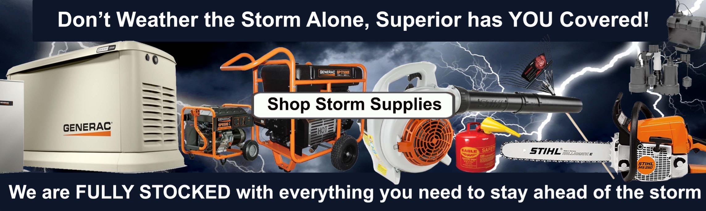 Storm Supplies